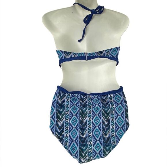 Time and Tru One Piece Tribe Nation Monokini Swimsuit New w/ Tag XL 16-18 - Picture 3 of 8